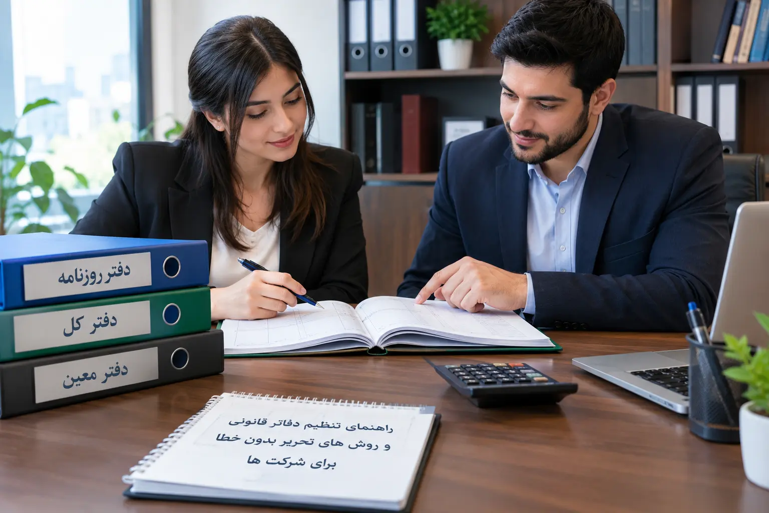 تنظیم دفاتر قانونی